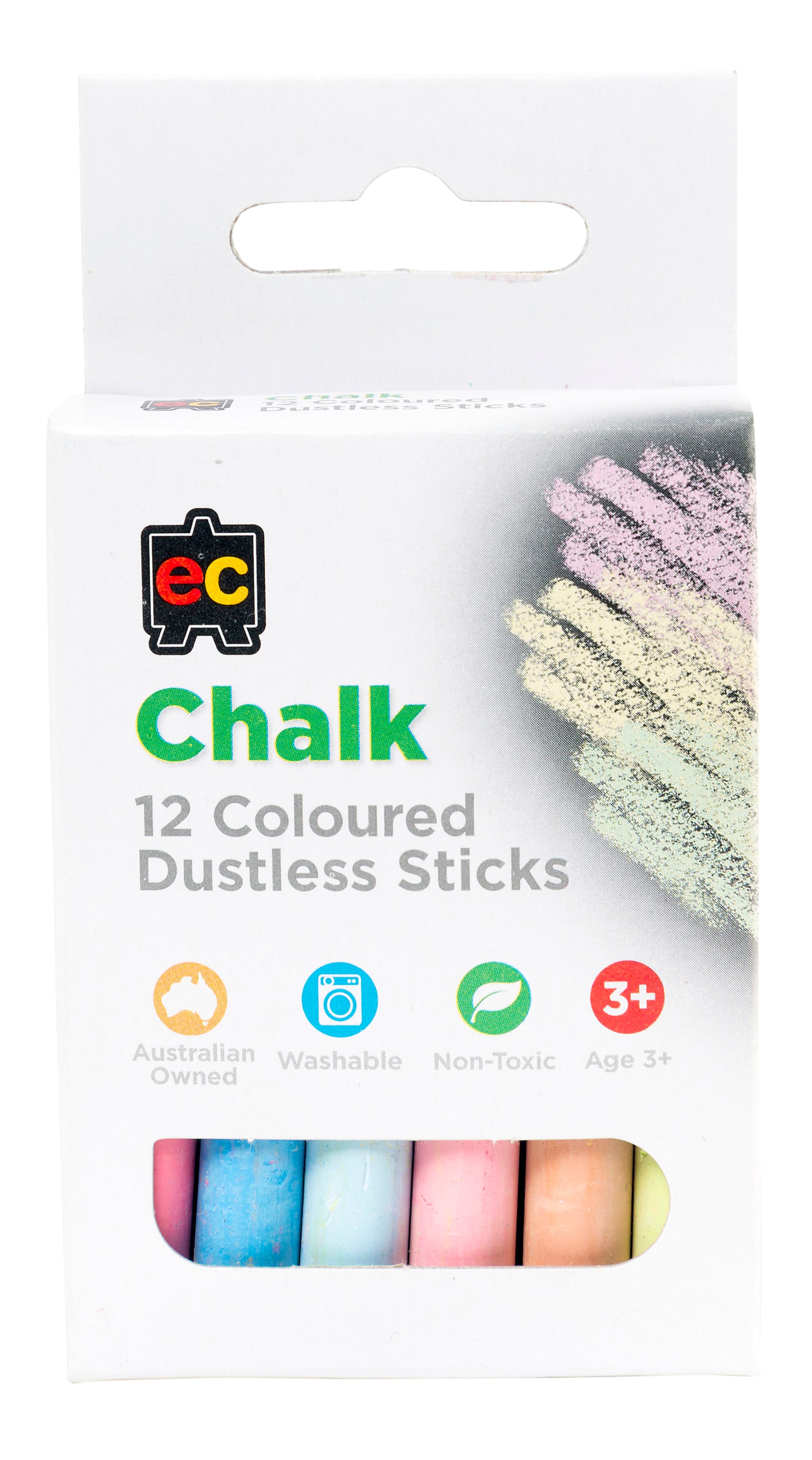 Kids chalk dustless