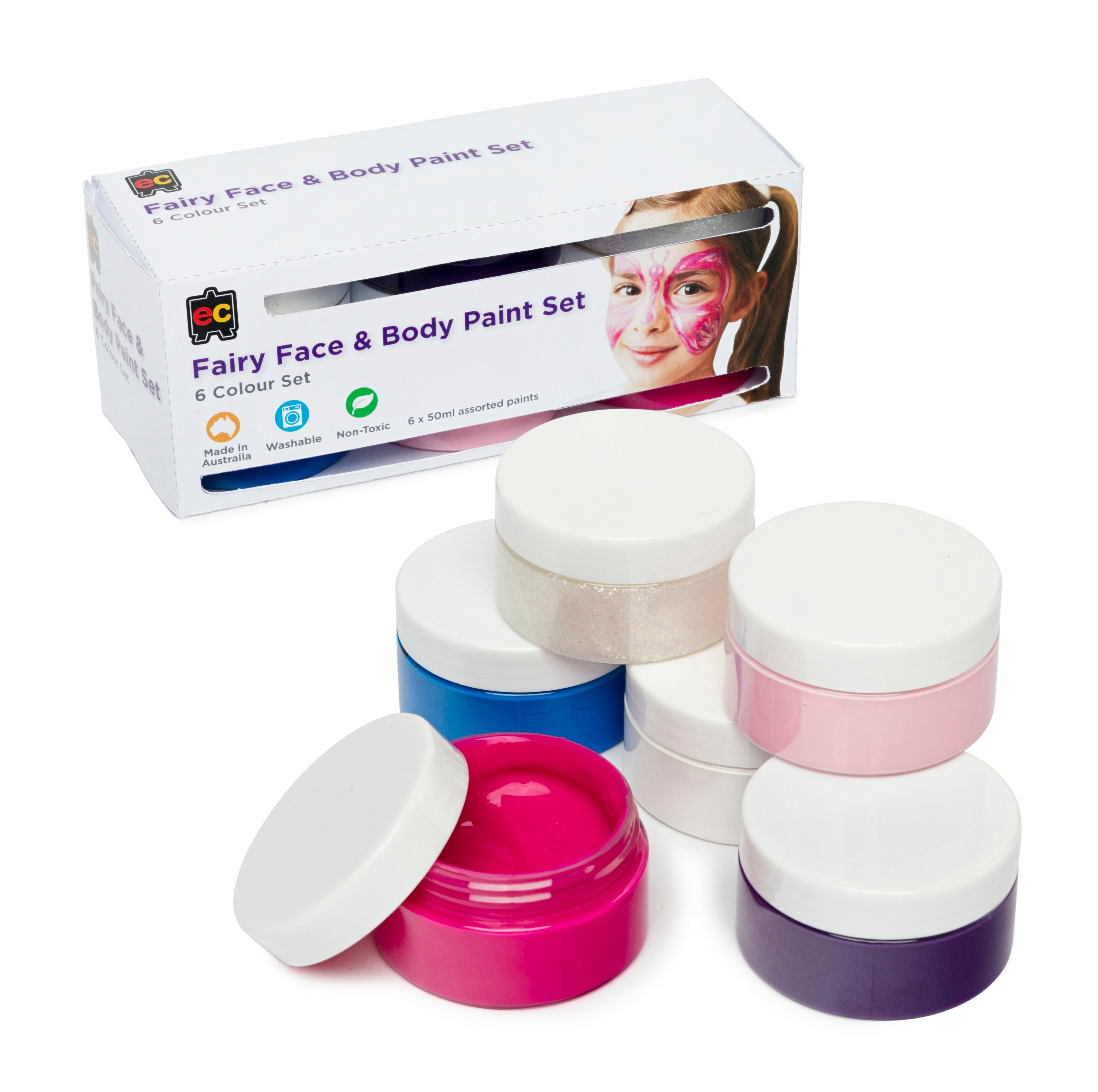 Fairy Princess Face & Body Paint Set