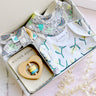 Beautifully packaged baby gift hamper