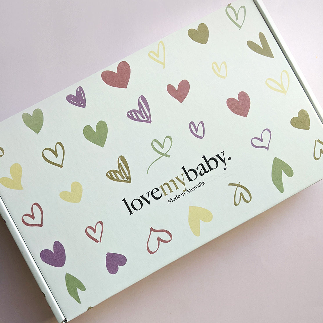 Love My Baby gift box packaging